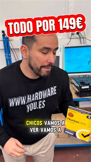 Hardwareyou Parla on Instagram: "“¿Setup completo por precio low cost? 😳🔥 HP 800 G1 / 8300, monitor 23”, periféricos y silla de oficina incluida. Reacondicionado premium + garantía, perfecto para estudiar, trabajar o tu primer setup. ¡Corre antes de que se agote! 🚀” #setup #pcbarato #pccompleto #reacondicionado #ordenador #hp800g1 #hp8300 #tecnología #teletrabajo #oficinaencasa #ahorro"