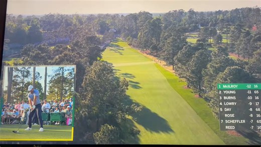 Some fan at the Masters w/ his best Mel Gibson from “Ransom” impression yelling “Give me back my son” after Rory McIlroy’s drive. #golf #masters