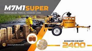 1.1K views · 20 reactions | Build where you want. Our mobile solutions bring production to your block yard. No need for spending transportation. We offer flexibility that moves with your project. Try this innovation here: https://www.hydraform.com/products/interlocking-block-making-machines/ #Hydraform #MobileSolutions #BuildAnywhere | Hydraform International | Facebook
