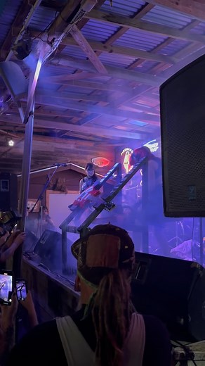 @suzybravo chainsaw mayhem with Plasmatics/Wendy O Williams tribute band @titsouttx last night for the @pallbearer_press party last night. They were joined by original Plasmatics guitarist Richie Stotts for the second half of their set. What a great October it’s been so far! #plasmatics #richiestotts #titsoutatx #wendyowilliams #texaschainsawmassacre #pallbearerpress | Suspiriorum