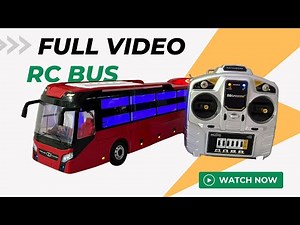 FULL VIDEO !!! Homemade RC Bus from scratch | ND Crafty Model