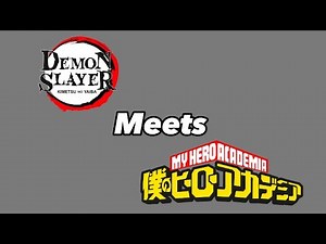 Demon slayer meets mha (sorry it’s so short) ||gacha||mha||demon slayer||gacha club||short|