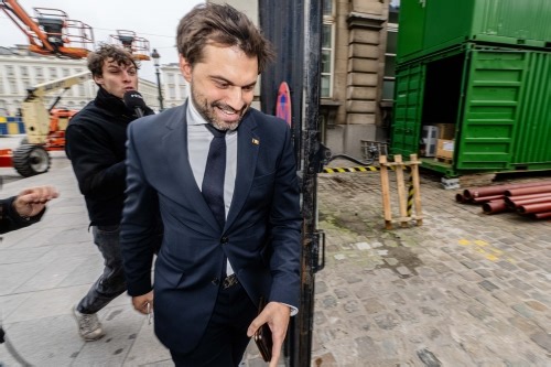 Georges-Louis Bouchez a entamé sa mission de formateur à Bruxelles avec une première réunion de quatre heures : « Cela s’est très bien passé »
