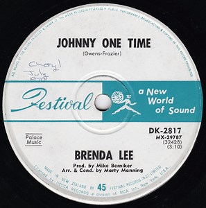 Brenda Lee - Johnny One Time