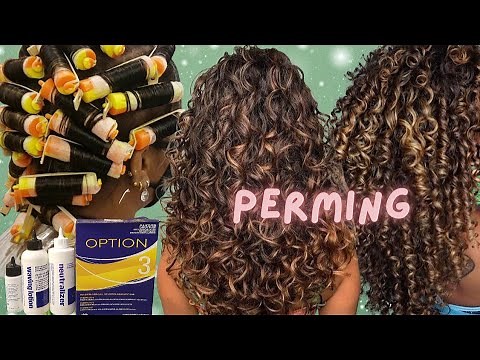 How To Do Permanent Hair Perming || Permanent Hair Curl With@sabamani