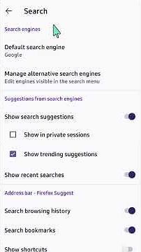 How To Make Bing as Default Search Engine in Firefox Android Device #firefox #firefoxbrowser #how