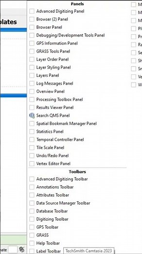 Enable amd disable panels and toolbars #qgis #tutorial #arcgispro