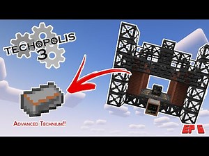 AUTOMATING ADVANCED TECHNIUM - Techopolis 3 Modded Minecraft 1.21.1 Skyblock Ep 6