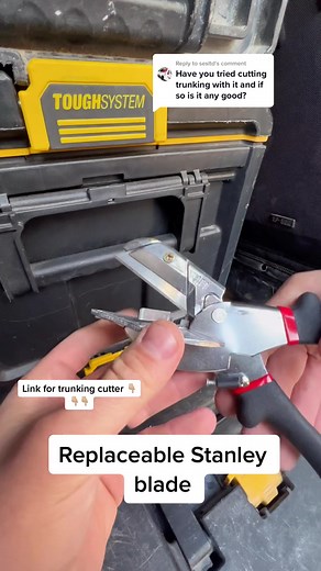 Effective Trunking Cutter for Electricians | Review & Demo