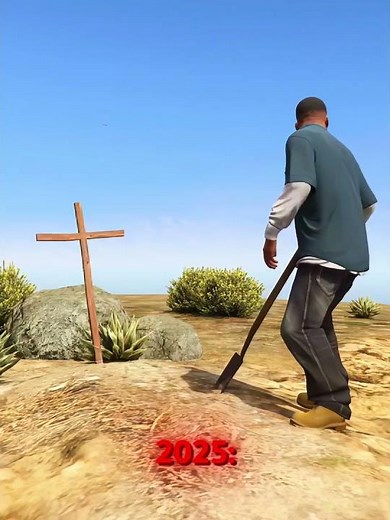 CJ’s Grave Found in GTA 5 This Changes Everything 🕊️😳