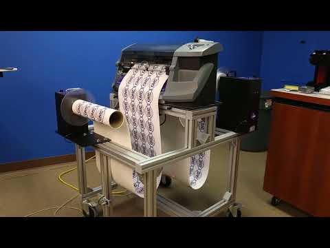 GMS Rewinder Plot Station™ for the Gerber EnVision™ 375