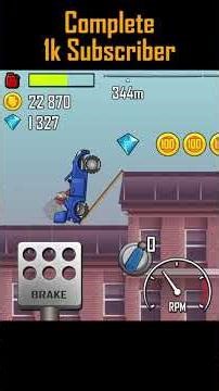 Hill Climb Racing i make world record| hill climb racing hack #youtubepromotion #youtubeshorts #game