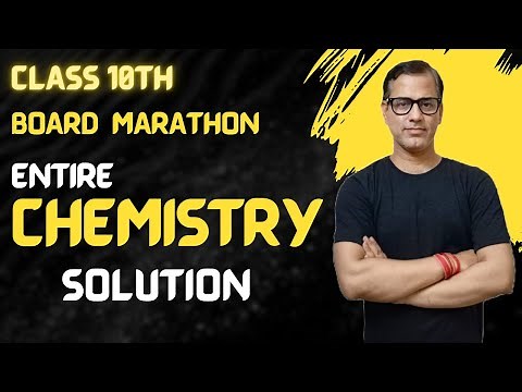 Chemistry Solution | Class 10 ICSE | ‪@sirtarunrupani‬