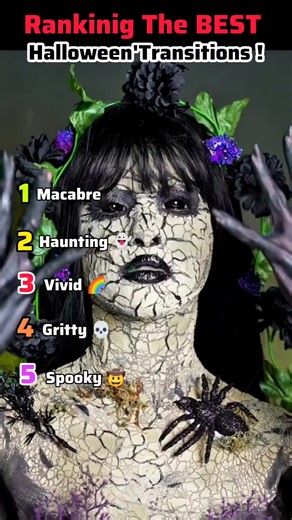 Ranking The BEST Halloween Transitions #transition #tiktokviral #halloween2025