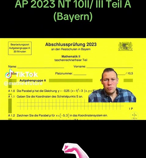 Mathe Lernen für die Realschule: Abschlussprüfung 2025