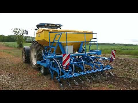 VÄNDRA le semoir de semis direct à dents. La calibration la plus simple du marché !