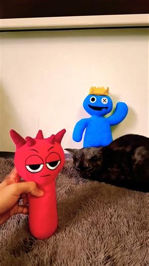 I love this kitty 😍😍 #sprunki #funny #memes #shorts #roblox