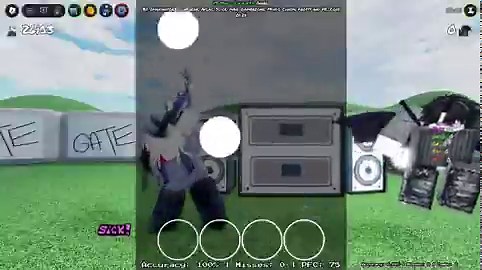 multi equipping animations in funky friday is soo cool