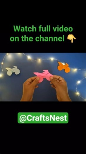 DIY Origami Sports Bike - How to make an Origami Sports Bike #art #craft #diy #origami