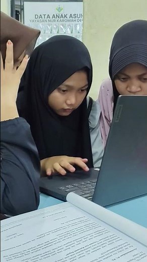 Belajar membuat surat di MS Word ✍️💻Melatih kerapian, ketelitian, dan keberanian mengenal teknologi