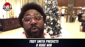 “I’m expecting a Buckeye victory. 48-17… Northwestern you going down.” Ohio State Buckeyes great Troy Smith predicts a Buckeye Big Ten Championship win. (Via PROcast sponsored by Wendy's) | College Football on FOX