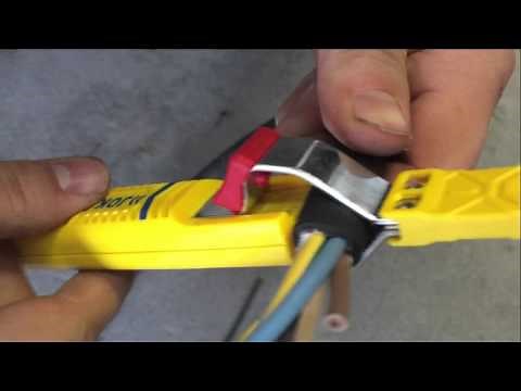 [ELECTRIC] Strip cable sheath correctly and safely