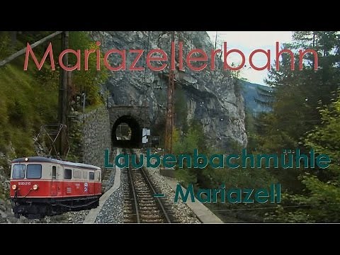 🇦🇹 Führerstandsmitfahrt Mariazellerbahn Laubenbachmühle - Mariazell | Cab Ride ÖBB 1099