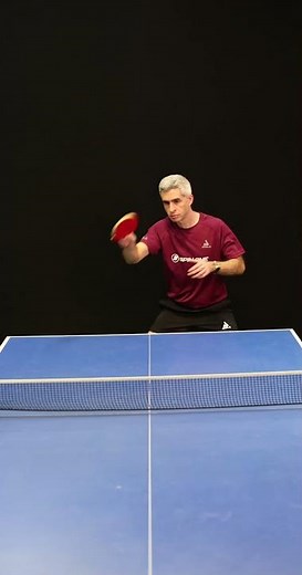 Topspin sur balle coupée : les bases - How to topspin against backspin #tt #tennisdetable #pingpong