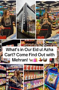 Mehran Bangladesh : What’s in Our Eid ul Azha Cart? Come Find Out with Mehran! 🐐🛍️ 💃🧺 | Aaria's Daily Dose