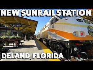 Exploring DeLand's New SunRail Station & Amtrak Adventures