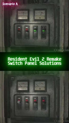 Switch Panel Solutions | RE2 Remake #gaming #residentevil #re2remake #capcom