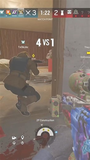 Using game sense to win us the game #rainbowsixsiegeclips #r6 #tomclancy #voiceover #viral