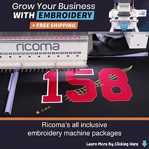 March Madness Sale is exactly what you need to finally make a decision right NOW! For a limited time only, you can save up to $1,500 with FREE SHIPPING on an all-inclusive embroidery machine package. Click here now to claim this limited-time offer before it expires → https://hubs.ly/Q016j9B60 And if you thought our offer ended there, get this... If you invest in one of our commercial embroidery machines, we’ll UPGRADE your Chroma Inspire digitizing software (already included) to a higher tier fo