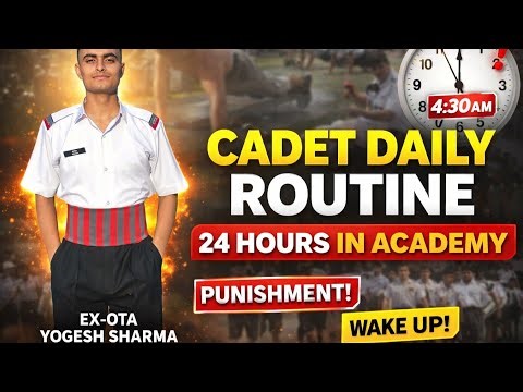 “Reality of Cadet Life in Officers Training Academy | Full Day Routine”