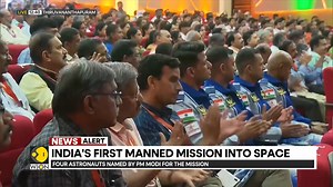 Indian PM #NarendraModi names four astronauts for historic #GaganyaanMission Who are the four? Know all about it here! Watch more on wionews.com/videos #ISRONews #GaganyaanNews | WION | Facebook