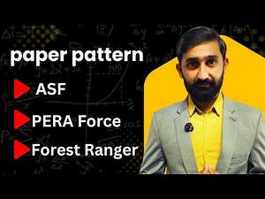 ASF | PERA Force | Forest Ranger Paper Pattern 2026 | Complete Test Preparation Guide