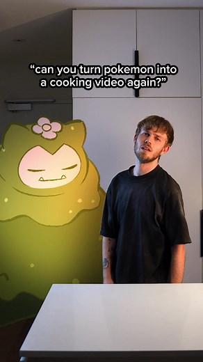 Why won’t they get out of my kitchen 😭 Music: Red and Blue: Wild Battle Theme (Remix) mix by GlitchxCity on YouTube #pokemon #edit #animation #cooking #nintendo