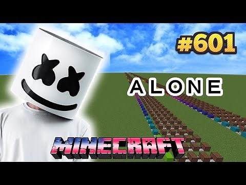 (Minecraft) Marshmello - Alone (noteblock tutorial)