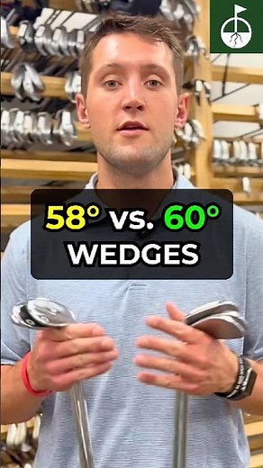 58° vs 60° Wedge Setup: Which Is Better For Your Short Game? 🏌️‍♂️ #Shorts #Golf #GolgRoots #Wedges