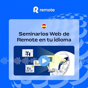 At Remote we want to help you level up your knowledge on building a stronger distributed team 欄 and we're making it even easier with on-demand webinars available in multiple languages!     Go straight to the content here: https://bit.ly/3Ojv9wI | Remote | Facebook