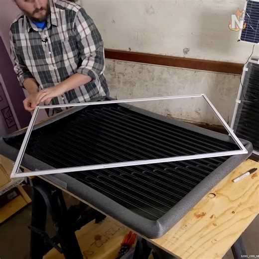 91K views · 1.2K reactions | Making DIY Solar Thermal Panels for Carbon Neutral Heat #SolarThermalPanels #Solar #DIYSolarPanels #CarbonNeutral | Nighthawkinlight Projects | Facebook