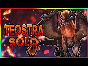 [Monster Hunter World] Teostra Hammer Solo - Full Nergigante Armor