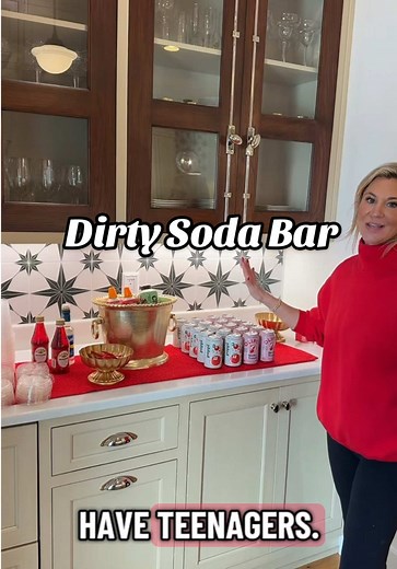 Dirty Soda Bar Setup for a Memorable Christmas Party
