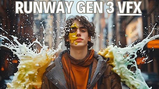 用Runway Gen-3创建电影级 Ai VFX（视觉效果）ai视频生成特效完整教程