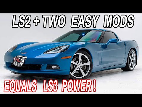 LS2 plus 2 Easy Mods = LS3 C6 Corvette Horsepower! (It's NOT Cam & Headers!)