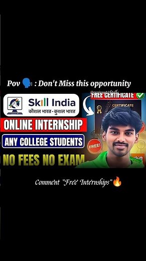 free internship #explore #love #like #viral #job #trending #careergrowth