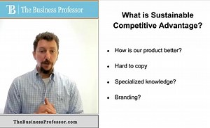 What is a Sustainable Competitive Advantage
