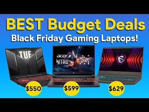 Best Budget Gaming Laptops Deals Black Friday 2025!
