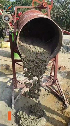 Genius DIY Homemade Concrete Mixer Made from a Barrel!