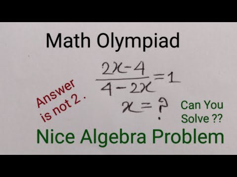 Solving a 'Harward' University math Admission Entrance trick//Find X=?.